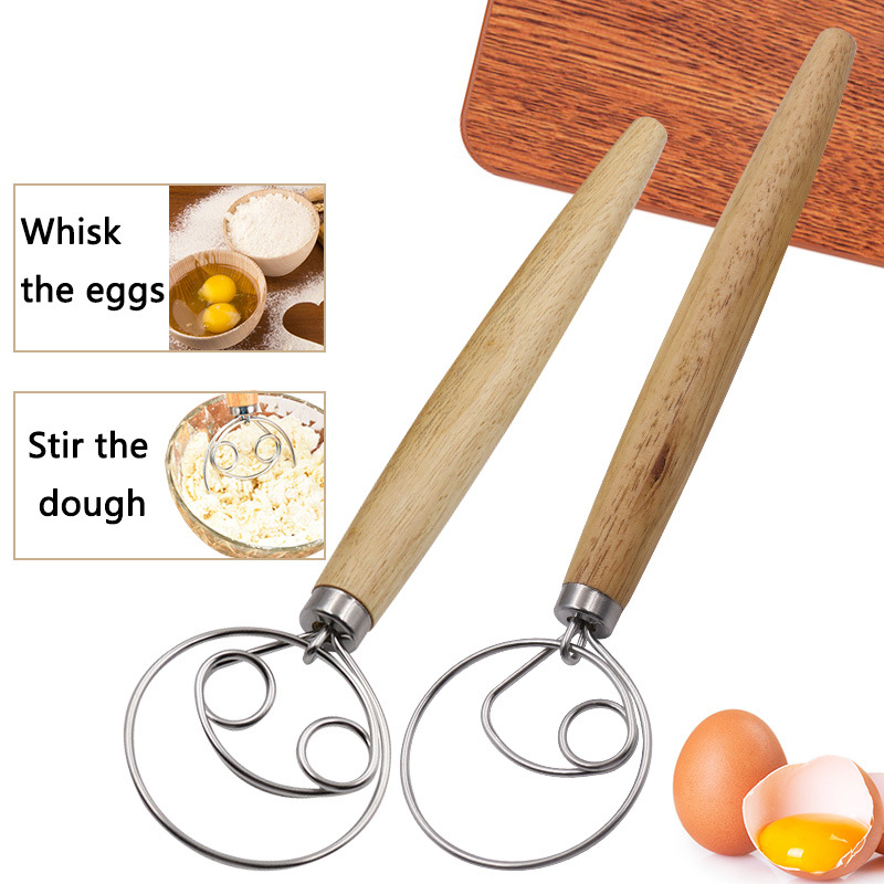 Danish Pancake Pan - เครื่องตัดขนมปังในครัว, ที่ตีแป้งเดนิช, มีดแกะสลักแป้งเดนิช, อุปกรณ์ทำขนมปังสแตนเลส