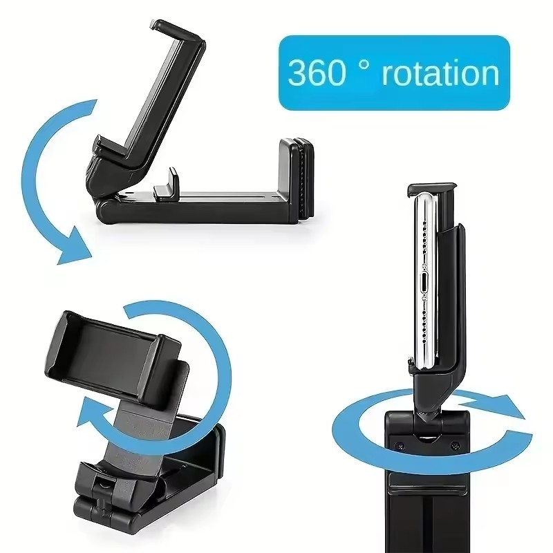 Taco Stand Holder - ขาตั้งสมาร์ทโฟนอเนกประสงค์สำหรับที่นั่งรถไฟ ปรับระดับได้ ใช้ถ่ายเซลฟี่ ที่วางโทรศัพท์สำหรับเครื่องบิน พกพาสะดวก ใช้ได้บนโต๊ะเดินทางและในเที่ยวบิน