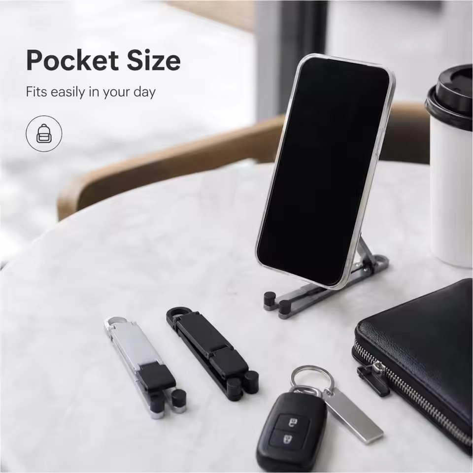 ขาตั้งโทรศัพท์แบบพับได้พร้อมพว - Taco Stand Holder บทวิจารณ์และราคา