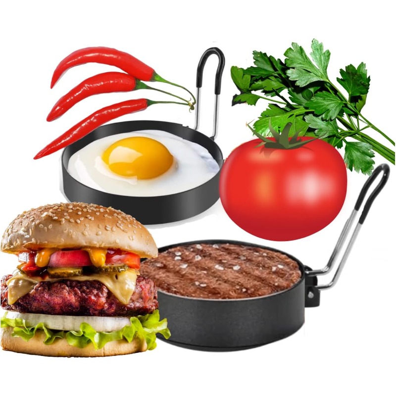 แม่พิมพ์แหวนไข่สแตนเลสกระทะไม่ - Egg Waffle Pan บทวิจารณ์และราคา