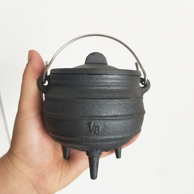 ขนาดกลาง 1/8 #   หม้อเหล็กหล่อ - Cast Iron Corn บทวิจารณ์และราคา