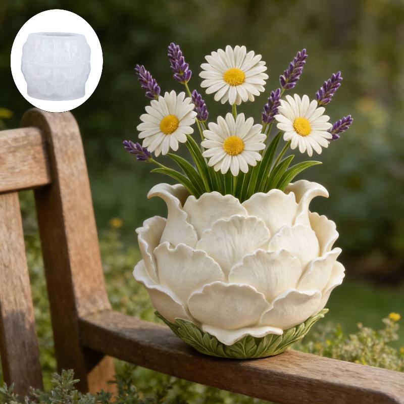 แม่พิมพ์ซิลิโคนรูปดอกโบตั๋น 3  - Potsticker Mold บทวิจารณ์และราคา