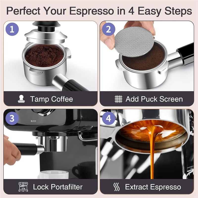 ที่จับกาแฟแบบไม่มีก้น (Bottoml - Breville Espresso Barista Express บทวิจารณ์และราคา